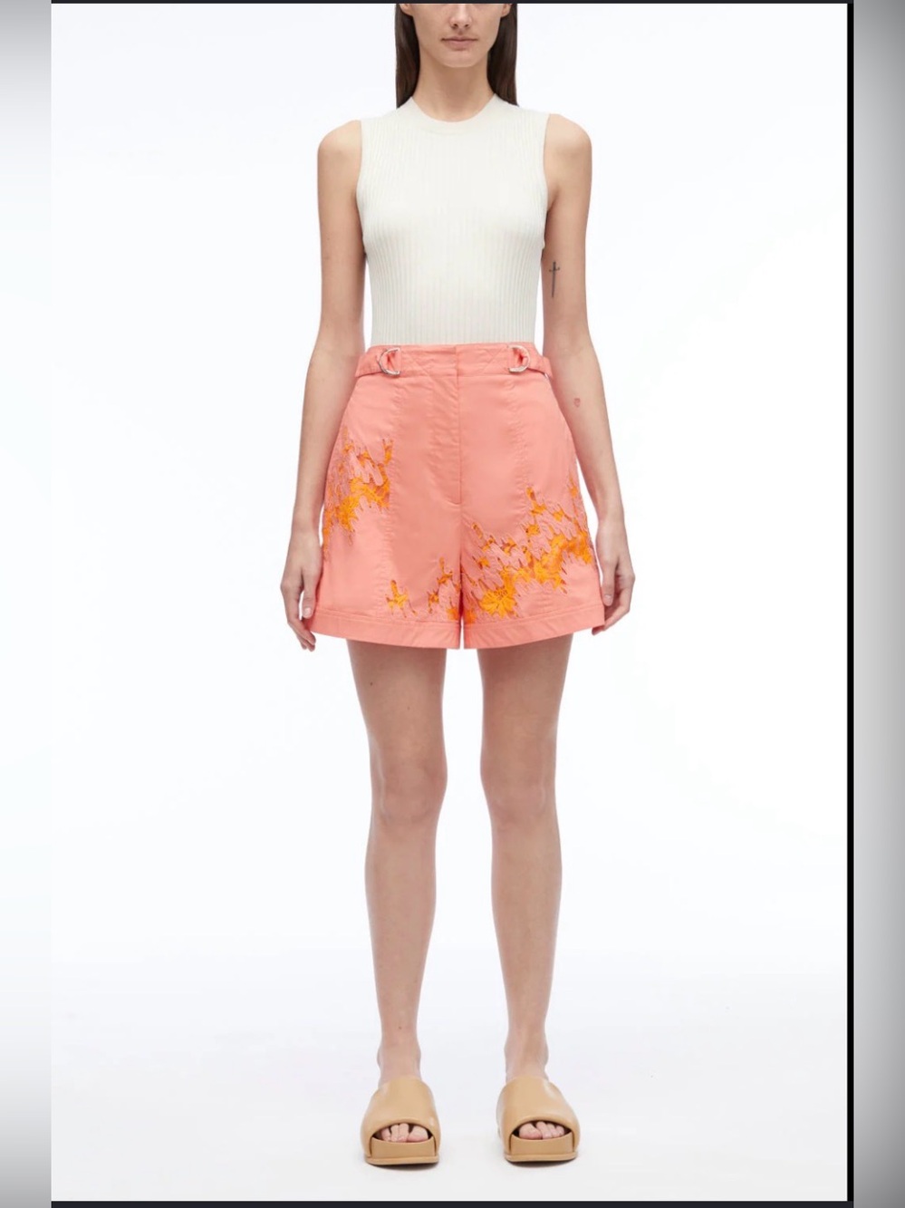 3.1 Phillip Lim Squiggle Lace Short